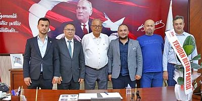 Yeniden Refah Partisi Yönetimi. Başkan Posbıyık'ı ziyaret etti