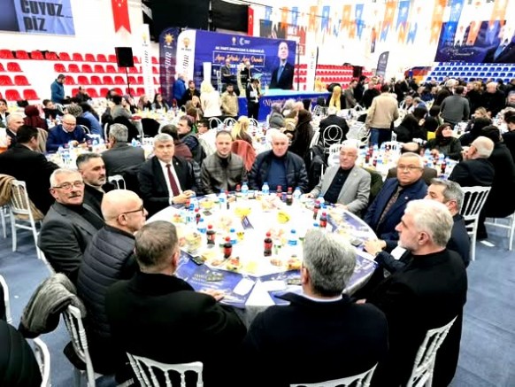 AK PARTİ ZONGULDAK TEŞKİLATI İFTAR ETKİNLİĞİNDE BULUŞTU