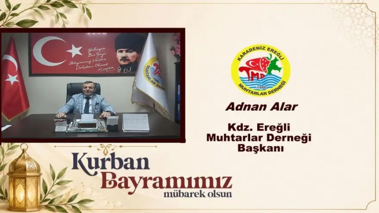 BAŞKAN ADNAN ALAR'DAN BAYRAM MESAJI