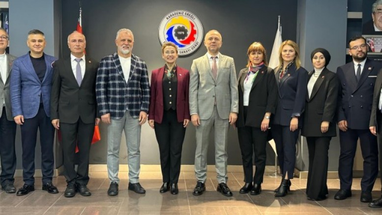 CHP İlçe Başkanı Zerrin Yılmaz Erdoğan’dan TSO’ya Ziyaret