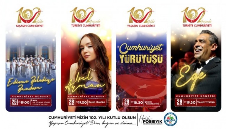CUMHURİYETİN 102. YILI, KDZ. EREĞLİ’DE COŞKUYLA KUTLANACAK
