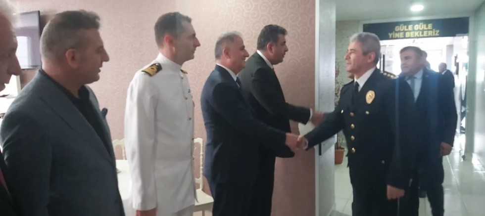 EREĞLİ’DE PROTOKOL BAYRAMLAŞTI