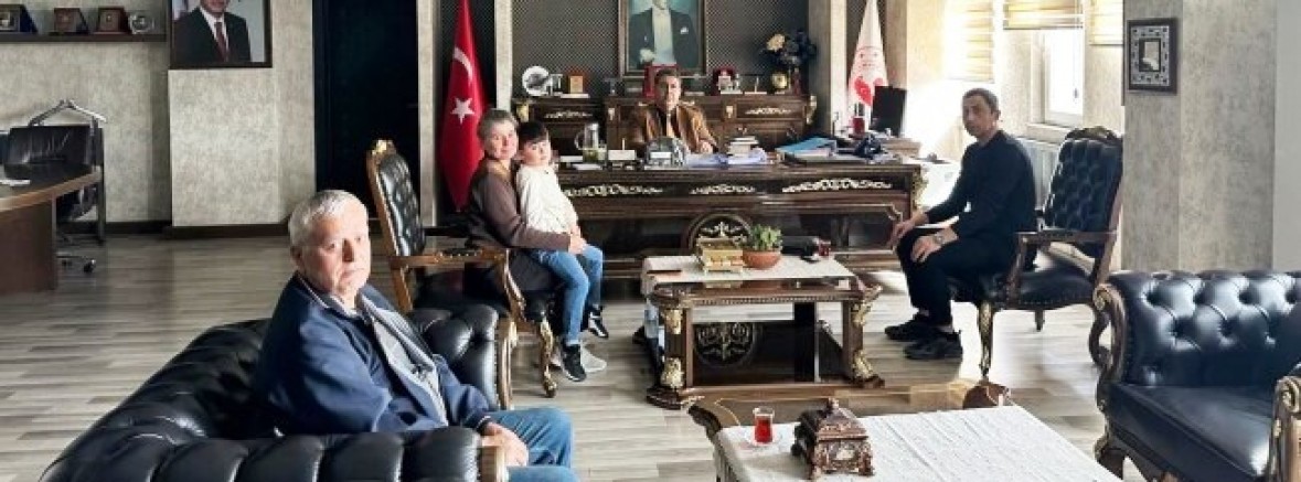 KAYMAKAM YILMAZ ATA CAN'A  DESTEK İSTEDİ