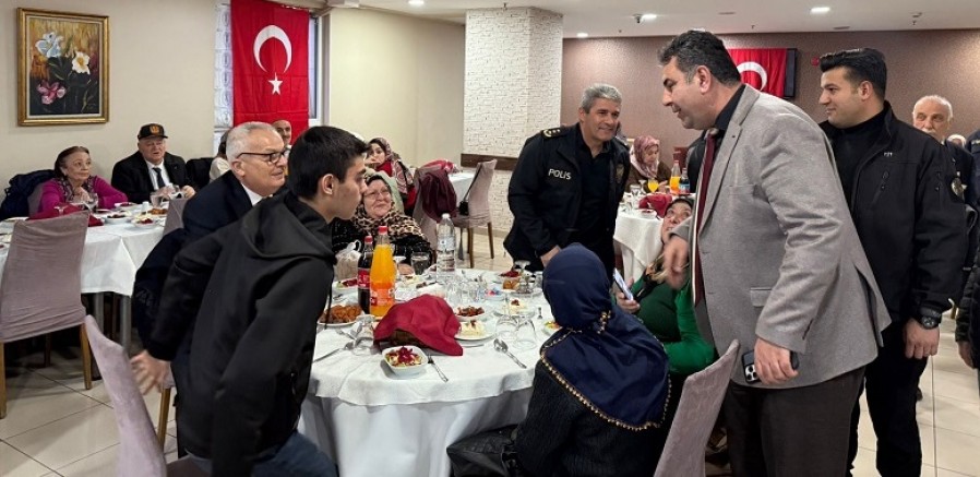 Kaymakam Yılmaz'dan şehit aileleri ve Gazileri iftar programı