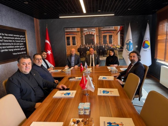 KDZ.EREĞLİ TSO'DAN, DTO'YA ZİYARET