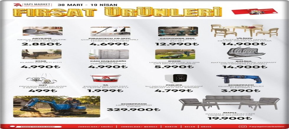 7  A'DA FIRSAT GÜNLERİ