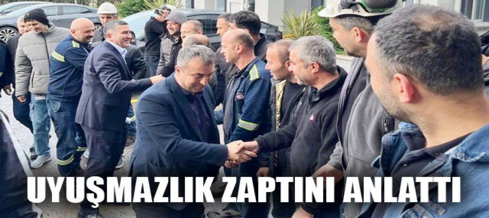 ANLAŞMA SAĞLANMADI UYUŞMAZLIK ZAPTI TUTULDU