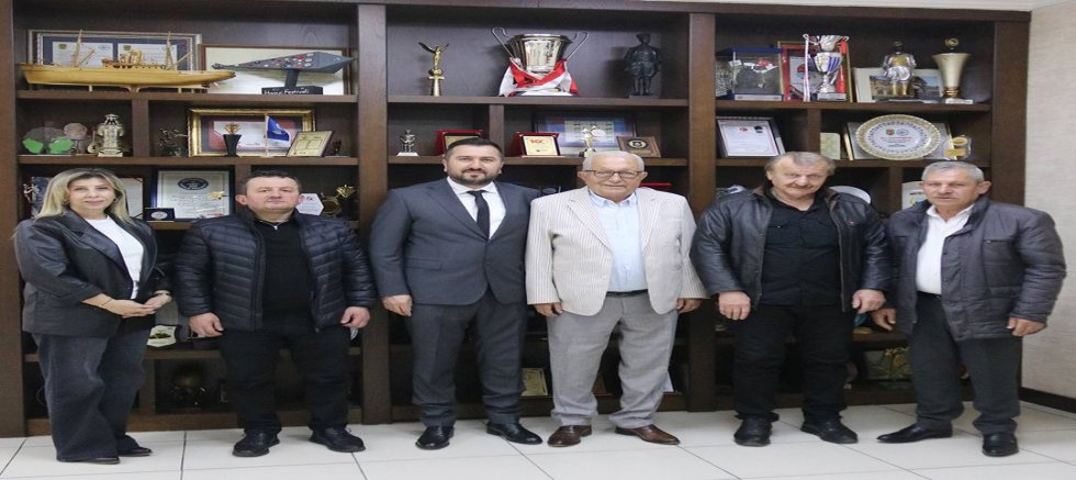 BAŞKAN DEMİRTAŞ VE YÖNETİMİ ZİYARETLERE BAŞLADI