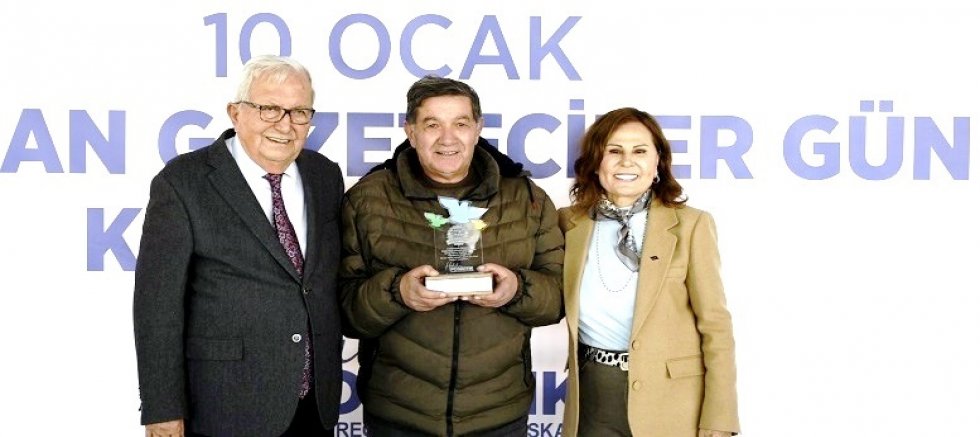 BAŞKAN POSBIYIK  10 OCAK GAZETECİLERİN ÖZEL GÜNÜNDE  GAZETECİLERİ AĞIRLADI