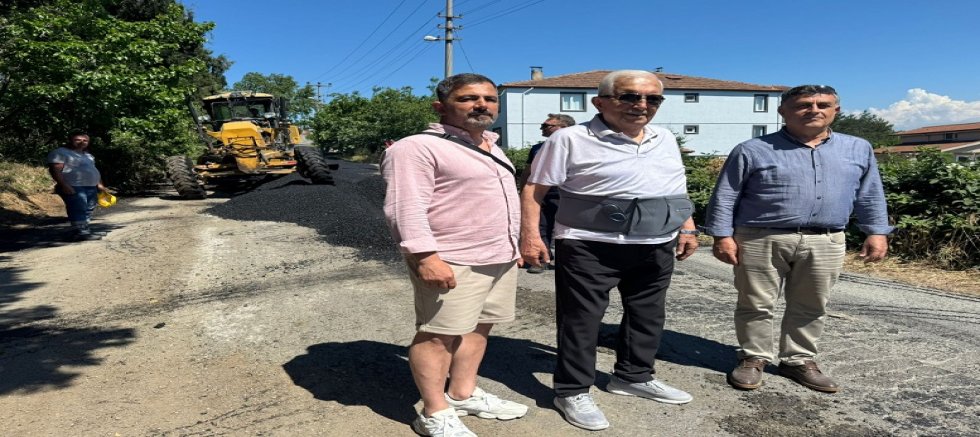 Başkan Posbıyık Sahaya İndi Bu yıl planlamamız doğrultusunda 45 bin ton asfalt dökeceğiz