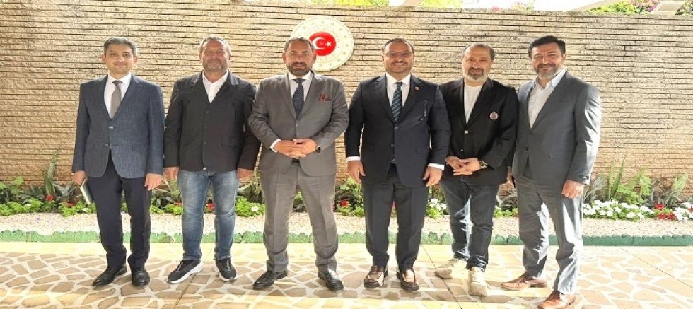 BAŞKAN TISKAOĞLU’NDAN BÜYÜK ELÇİ KILIÇA ZİYARET