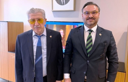 BAŞKAN TISKAOĞLU’NDAN KÖKSAL TOPTAN’A ZİYARET