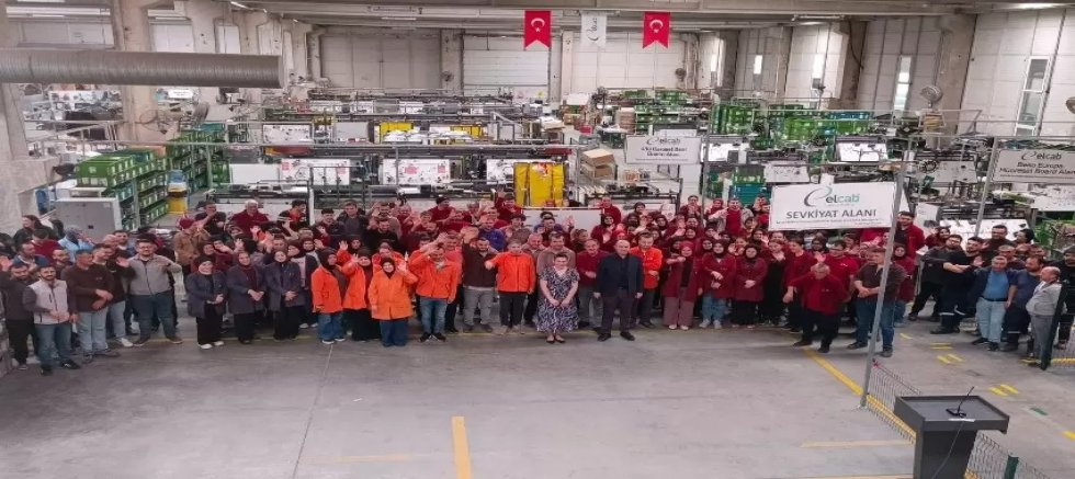 Elcab Kablo’da bayramlaşma geleneği sürdü