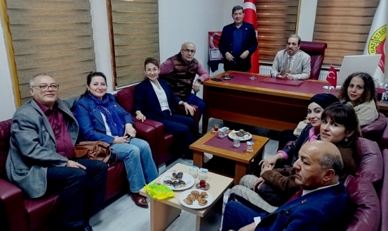 EREĞLİ CHP'DEN EGD'YE İADE-İ ZİYARET!