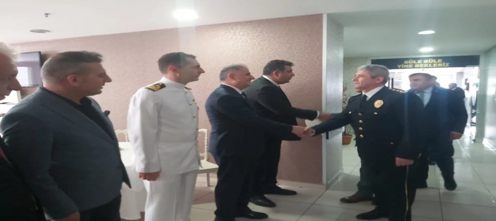 EREĞLİ’DE PROTOKOL BAYRAMLAŞTI