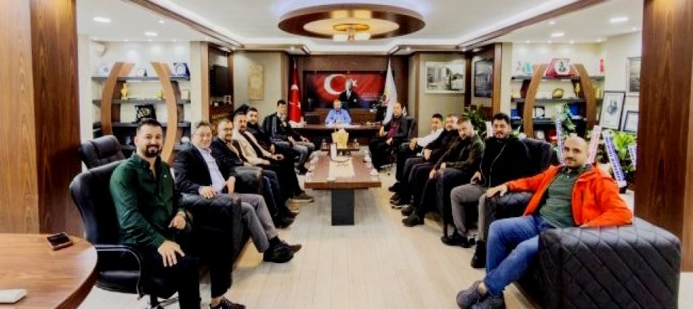 İNŞAAT MESLEK GRUBU ÜYELERİNİ AĞIRLADILAR