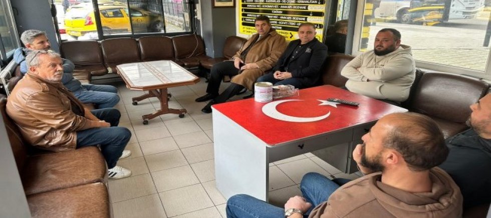 KAYMAKAM YILMAZ, ESNAFI VE PAZAR TAKSİ DURAĞINI ZİYARET ETTİ