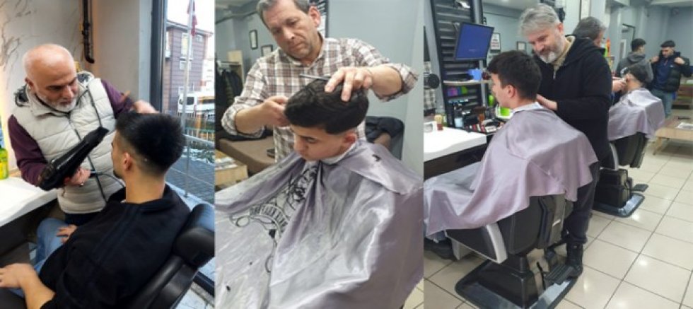 KDZ.EREĞLİ'DE 'ÜCRETSİZ SAÇ TIRAŞI'