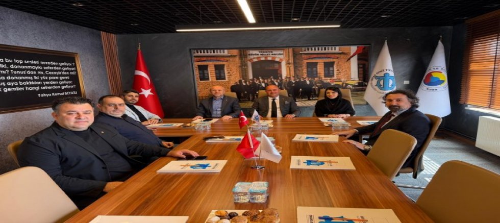 KDZ.EREĞLİ TSO'DAN, DTO'YA ZİYARET