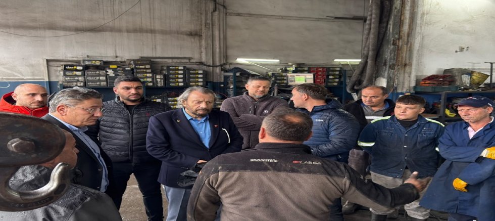 KDZ. EREĞLİ TSO’DAN SANAYİ ESNAFINA GEÇMİŞ OLSUN ZİYARETİ
