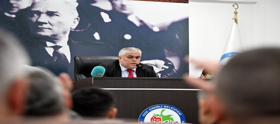 MECLİS VEKİL BAŞKAN  ÇETİN YİĞİT BAŞKANLIĞINDA TOPLANDI
