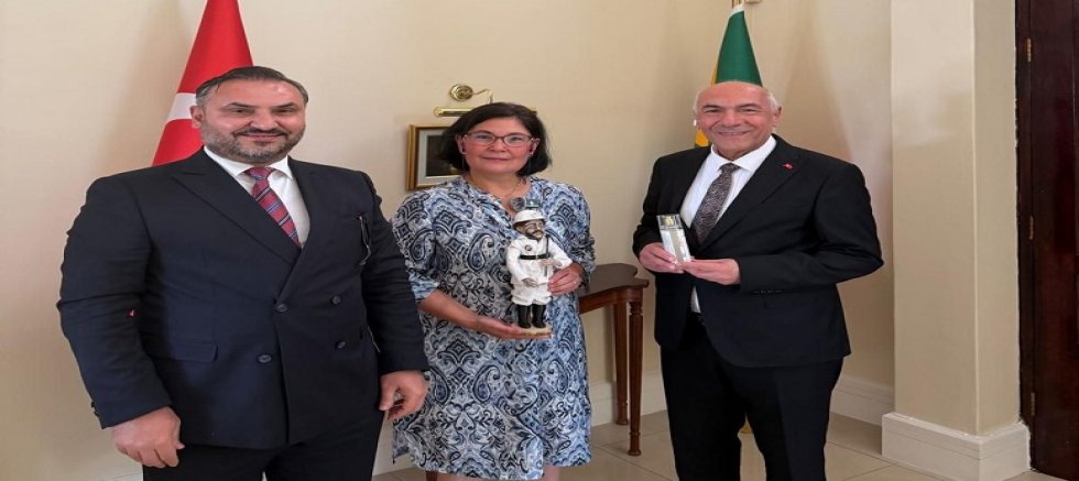 Nejdet Tıskaoğlu’ndan Güney Afrika Büyükelçiliği’ne Ziyaret