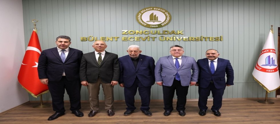 Önceki Dönem Diyanet İşleri Başkanlarından Yılmaz ve İl Müftüsü Demir’den, Rektör Özölçer’e Ziyaret