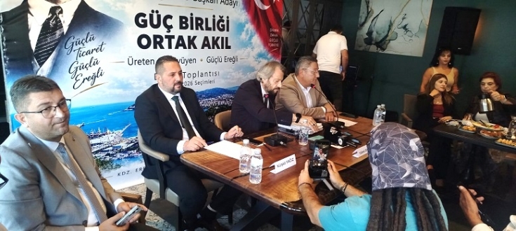 TSO BAŞKAN ADAYI  BALCI  VAATLERİNİ VE PROJELERİNİ AÇIKLADI