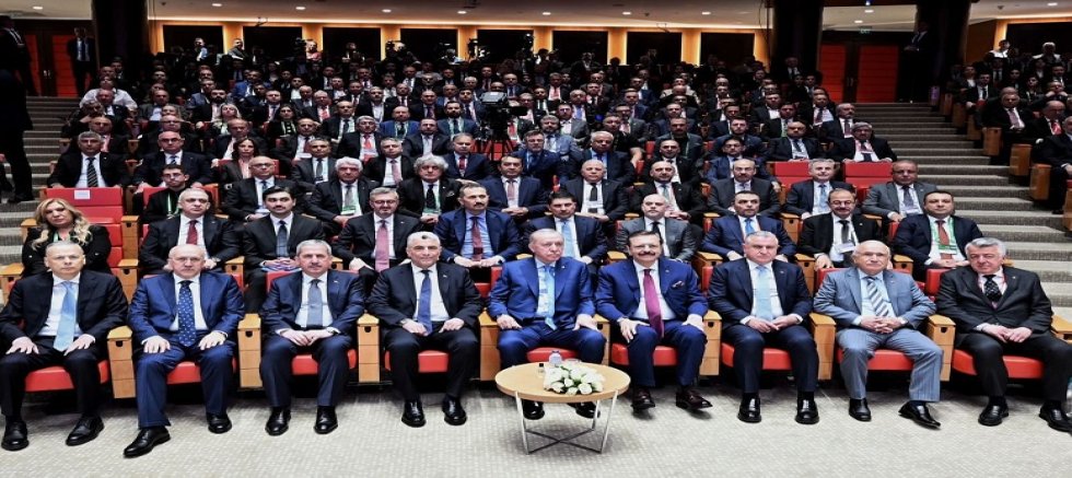 TSO BAŞKANI KELEŞ TOBB ÖDÜL TÖRENİNDE