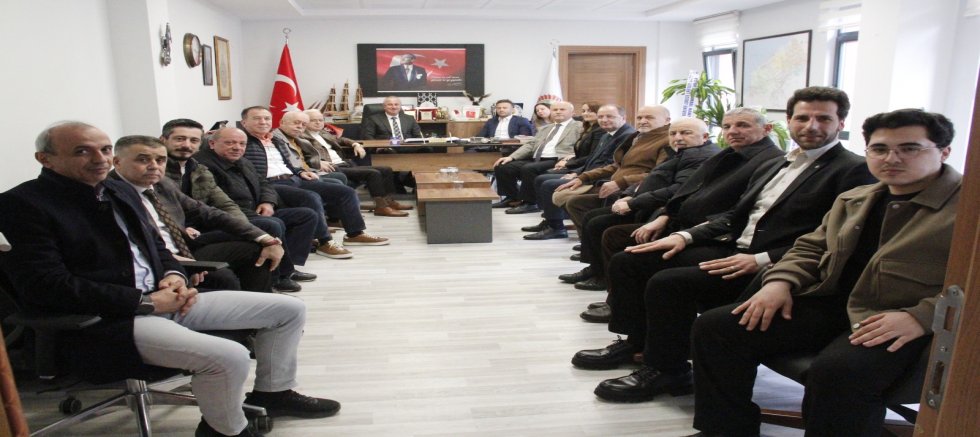 Zonguldak İli Dernekleri Federasyonu’ndan, Necdet Karaveli’ye ziyaret