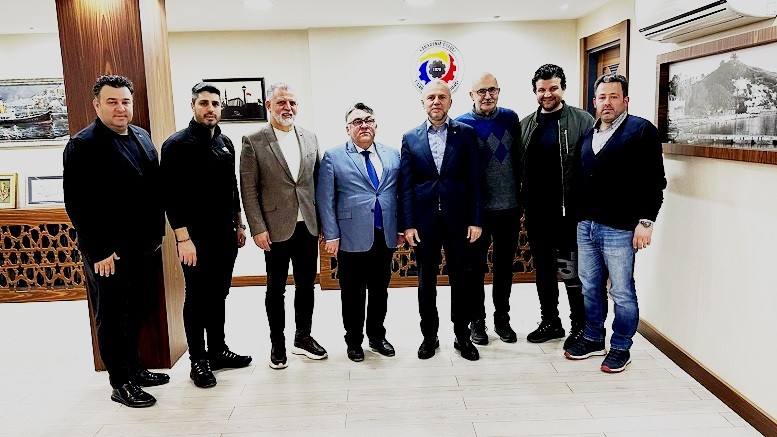 REKTÖRÜ PROF. DR. İSMAİL HAKKI ÖZÖLÇER, NEZAKET ZİYARETİNDE BULUNDU.