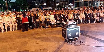 15 TEMMUZ’UN 9. YILINDA ANMA TÖRENİNE HALKIN YOĞUN KATILIMI