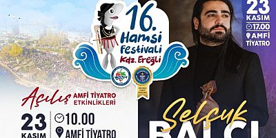 16. HAMSİ FESTİVALİ 23 KASIM PAZAR GÜNÜ YAPILACAK