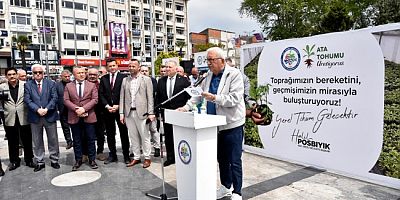 350 BİN ATA TOHUMU FİDESİ, KDZ. EREĞLİ HALKIYLA BULUŞTU