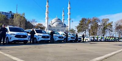 81 ARAÇ TÖRENLE HİZMETE ALINDI