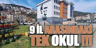 9 İL ARASINDAKİ TEK OKUL!!!