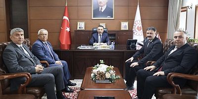 AK Partili Belediye Başkanlarından Vali Hacıbektaşoğlu’na ziyaret