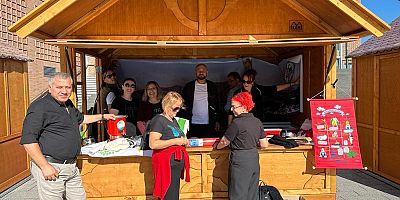 ALMANYA’DA, ‘KDZ. EREĞLİ İL OLSUN’ PANKARTI AÇTILAR