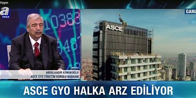 ASCE GYO HALKA ARZ OLUYOR