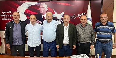 ASKF BAŞKAN VE YÖNETİMİ BAŞKAN POSBIYIK'I ZİYARET ETTİ