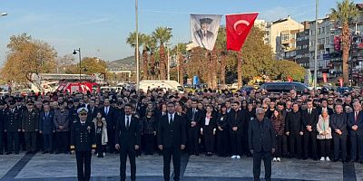 ATATÜRK, SAYGI, MİNNET VE ÖZLEMLE ANILDI...