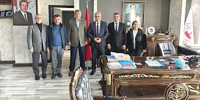 BAŞKAN ATİLLA  TARIK PROTOKOL ZİYARETLERİNE BAŞLADI