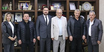 BAŞKAN DEMİRTAŞ VE YÖNETİMİ ZİYARETLERE BAŞLADI