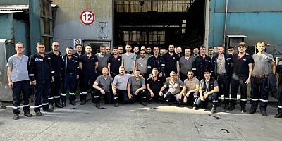 Başkan Kalfa ve yönetimi üyeleriyle bayramlaştı