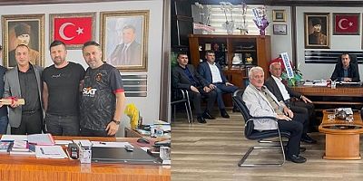 BAŞKAN KALFA'YA TEBRİK ZİYARETLERİ DEVAM EDİYOR