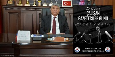 BAŞKAN KARA, 10 OCAK ÇALIŞAN GAZETECİLER GÜNÜNÜ KUTLADI