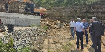 BAŞKAN KARA, CAM TERAS PROJESİ ALANINI İNCELEDİ