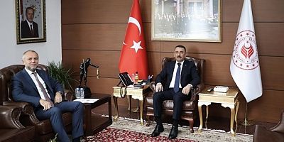 Başkan Keleş, Vali Hacıbektaşoğlu’nu bilgilendirdi