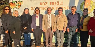 BAŞKAN PAMUK VE EKİBİNDEN EGD'YE ZİYARET