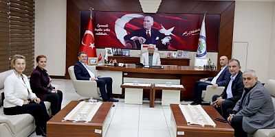 BAŞKAN POSBIYIK'A CHP'Lİ BAŞKANLARDAN ZİYARET